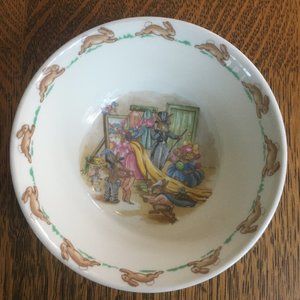 Royal Doulton 1980s Vintage Bunnykins Bowl